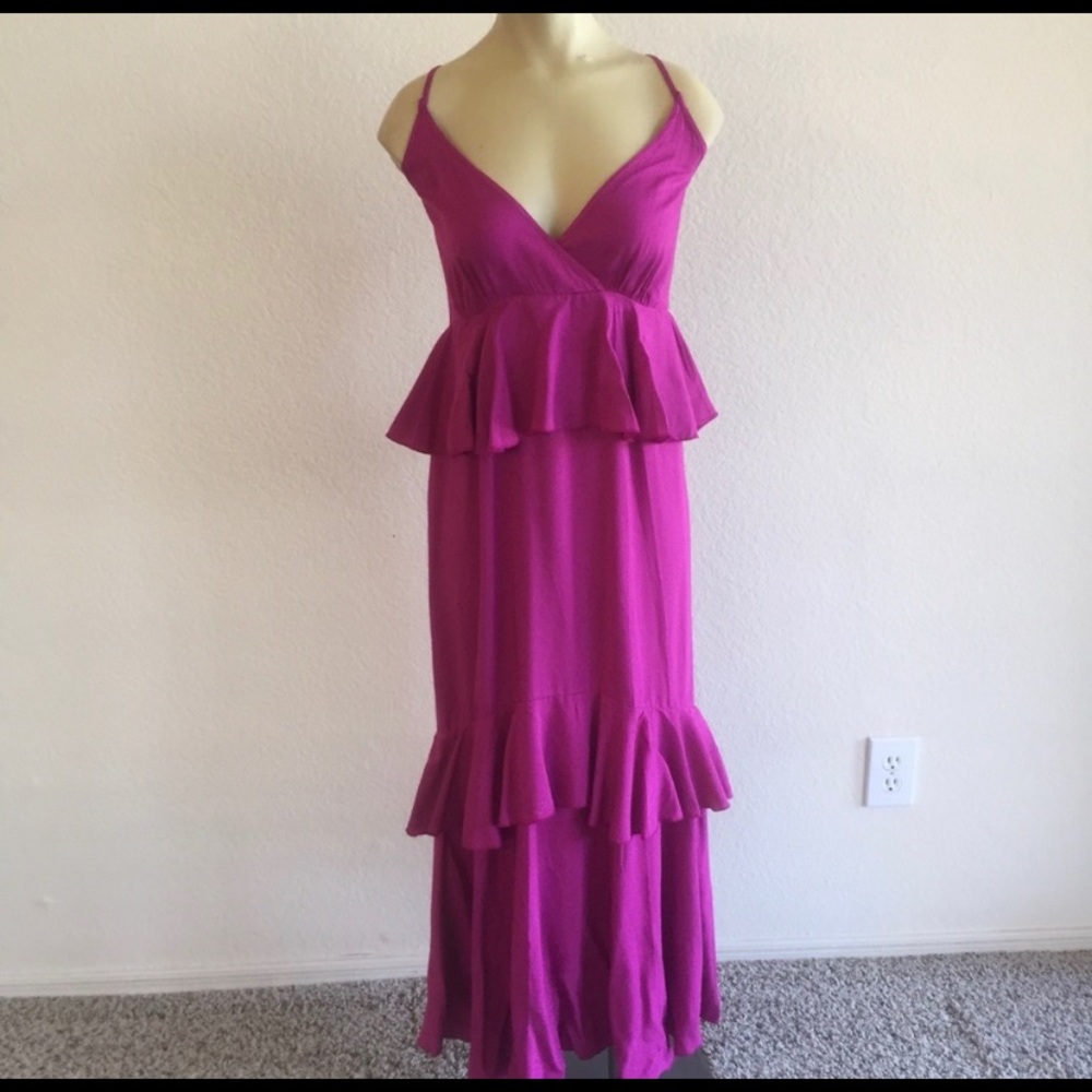 Hot Pink Maxi Dress